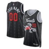 Dres Toronto Raptors Prilagođeni Nike 2025-26 City Edition Crno Swingman